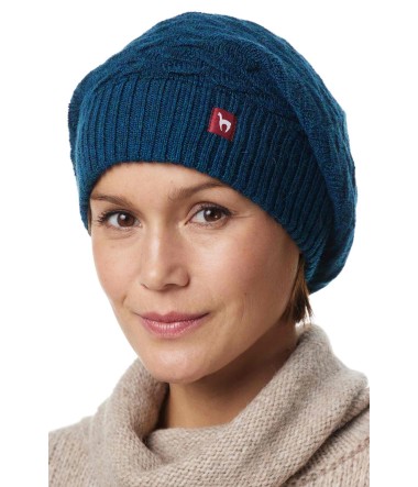 Alpaka Beret Mütze BIESEN aus 100% Baby Alpaka