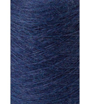 Alpaka Wolle REGULAR | 1kg Kone | 100% Baby Alpaka | 36 Farben : Farbe / Gr - *49 dunkelblau melan