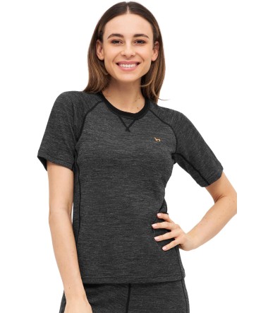 ANDEN ACTIVE Damen Thermo Shirt mit Premium Baby Alpaka