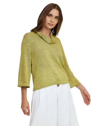 Alpaka Pullover WHEN aus Baby Alpaka & Seide