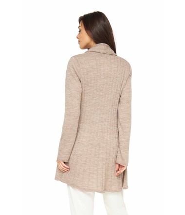 Alpaka Strickjacke PENELOPE LONG aus 100% Baby Alpaka