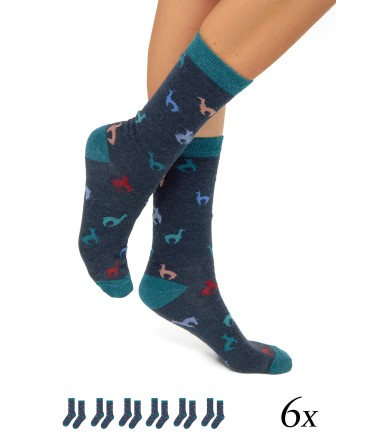 Alpaka Premium ALPAQUITAS SOCKEN 6er Pack aus...