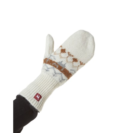 Alpaka Fausthandschuhe NATURA aus 100% Alpaka Superfine