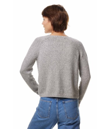 Alpaka Rundhals Pullover ELLA aus Baby Alpaka und...