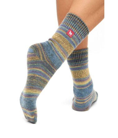 Alpaka Kuschel-Socken HARMONY - 6er Pack aus...