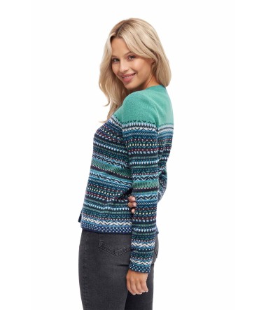 Alpaka Cardigan DILAYA aus 100% Baby Alpaka