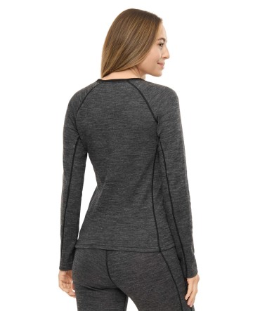 ANDEN ACTIVE Damen Thermo Shirt mit Premium Baby Alpaka