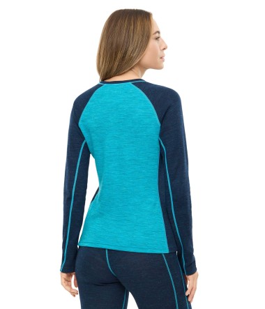 ANDEN ACTIVE Damen Thermo Shirt mit Premium Baby Alpaka