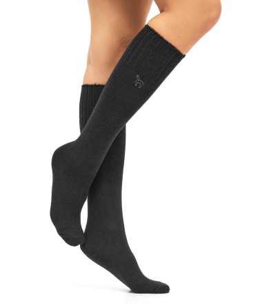 Alpaka KNIESOCKEN aus Alpaka-Wolle-Mix
