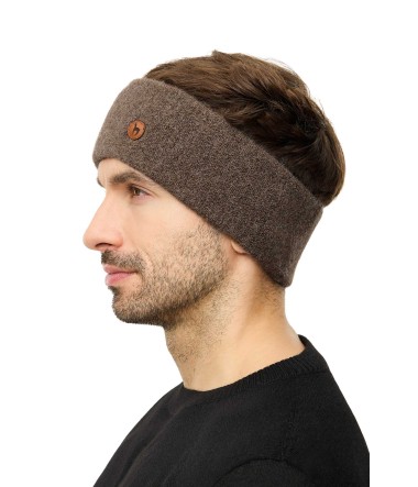 Alpaka Stirnband STRETCH aus 96% Baby Alpaka