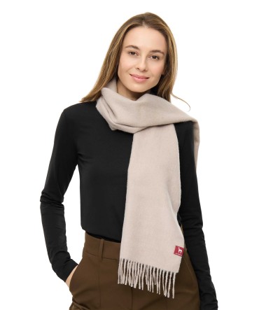 Alpaka Schal UNI aus 100% Baby Alpaka (30*180 cm)