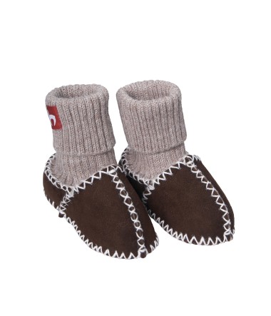 Alpaka Babyschuhe (Größen 17-24) aus 100% Schafwolle