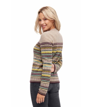 Alpaka Cardigan DILAYA aus 100% Baby Alpaka