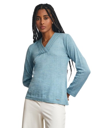 Alpaka Pullover WHATEVER V aus 100% Baby Alpaka