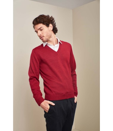 Herren Strickpullover ALAN Alpaka Basic von KUNA...