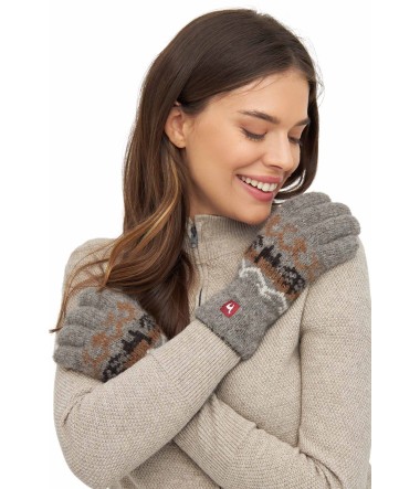 Alpaka Fingerhandschuhe NATURA aus 100% Alpaka...
