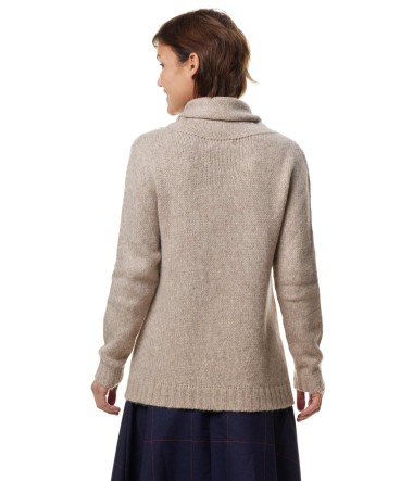 Alpaka Rollkragen Pullover ASA aus Alpaka Woll-Mix