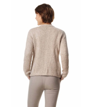Alpaka Strickjacke ASA aus Baby Alpaka und Wolle