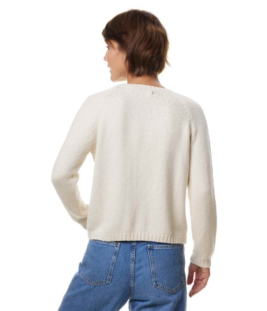 Alpaka Rundhals Pullover ELLA aus Baby Alpaka und...
