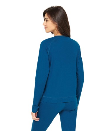 Alpaka Pyjama Damen Sweatshirt DREAMLINE aus...