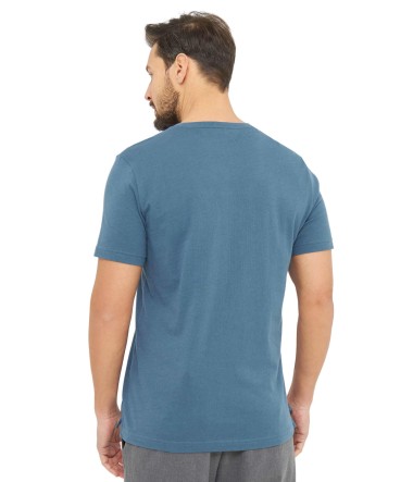 T-Shirt V-NECK aus Royal Alpaka-Baumwoll-Mix