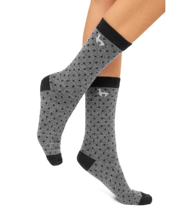 Alpaka Socken DOTTED