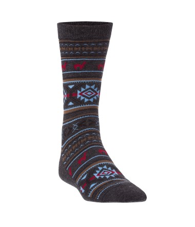 Alpaka Socken JACQUARD aus 70% Baby Alpaka und 25%...