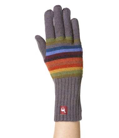 Alpaka Fingerhandschuhe ARCO IRIS aus 100% Baby Alpaka : Farbe / Gr - arco-iris