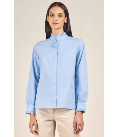 Bluse VELERO aus Baumwolle & Leinen