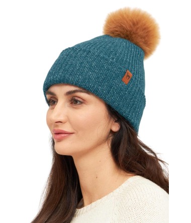 Alpaka Mütze PACA mit Bommel