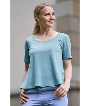 Damen T-Shirt MAJA aus Bio-Pima-Baumwolle