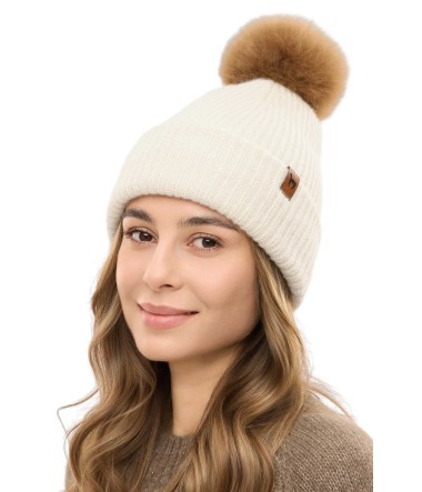 Alpaka Mütze PACA mit Bommel