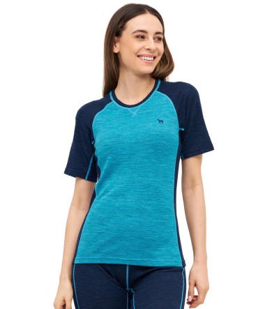 ANDEN ACTIVE Damen Thermo Shirt mit Premium Baby Alpaka