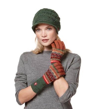 Alpaka Fingerhandschuhe LUNA aus 100% Baby Alpaka
