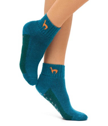 Alpaka Socken ABS kurz mit 52% Alpaka & 35% Wolle