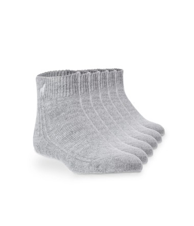 Alpaka WOHLFÜHL Socken 6er Pack aus Alpaka-Wolle-Mix : Farbe / Gr - grau